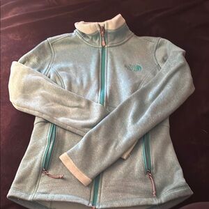 The North Face Light Blue Fleece Jacket